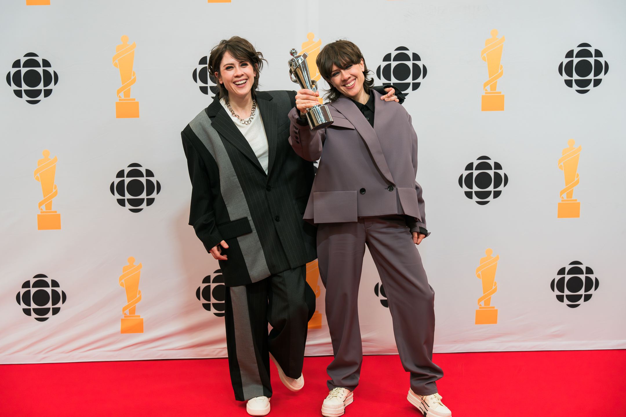 JUNOs2024_TeganAndSara_RedCarpet_ByBradArdley - SOCAN Words And Music