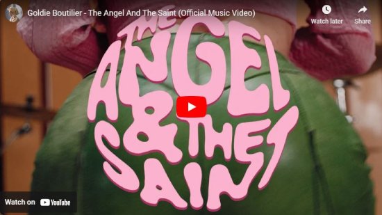 Goldie Boutilier, The Angel And The Saint, video