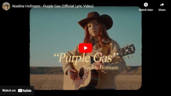 Noeline Hofmann, Purple Gas, video