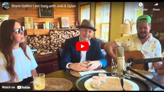 Bruce Guthro, family, Dylan, Jodi, Can I Get An Amen, video