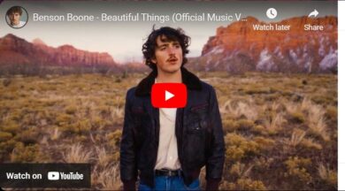 Benson Boone, Beautiful Things, video, Evan Blair