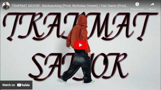 Quebec, Rap, 2025, Trapmat Savoir, Backpacking, Fair Game, video