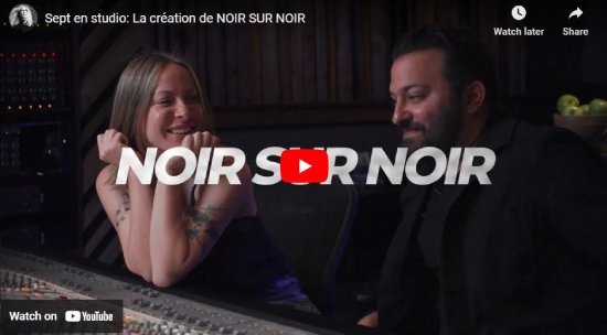 lucatheproducer, Marie-Mai, Noir Sur Noir, video, behind the scenes